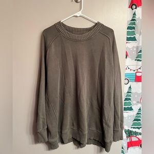 Aerie Down To Earth Crew Sweatshirt
